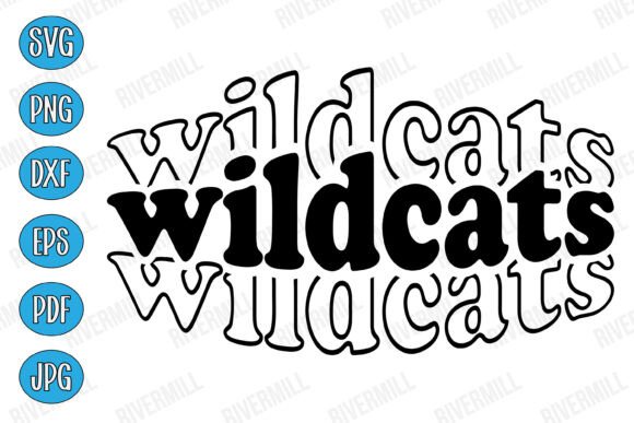 Download Wildcats SVG PNG EPS DXF PDF JPG - Dxf Collection