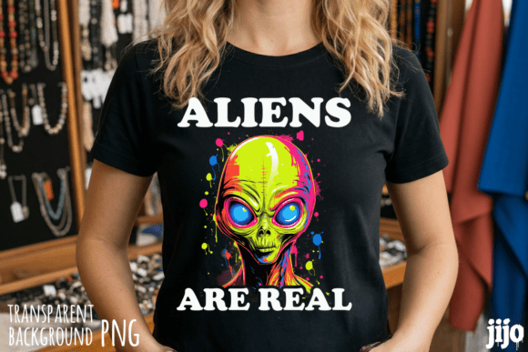 Download Aliens Real Extraterrestrial Colorful PN - Aliens Collection
