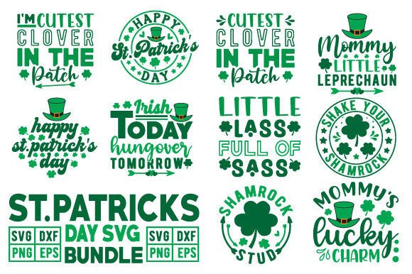 Download St.Patrick’s Svg Bundle, Lucky Svg - Lucky svg Collection