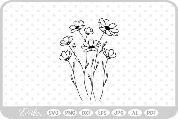 Download Wildflowers Flower Nature SVG PNG DXF - Dxf Collection