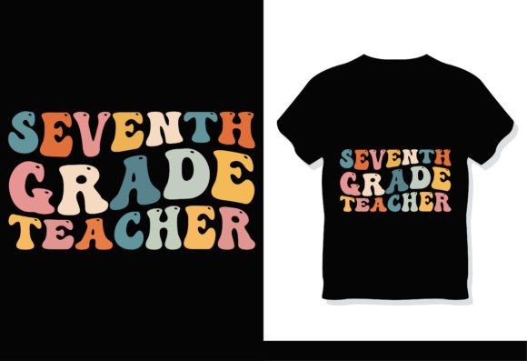 Download Seventh Grade Teacher Retro Groovy Shirt - Groovy shirt Collection