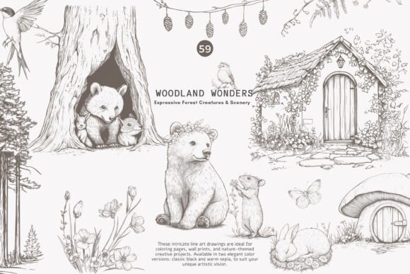 Download Antique Clipart Graphite Illustrations - Illustrations Collection